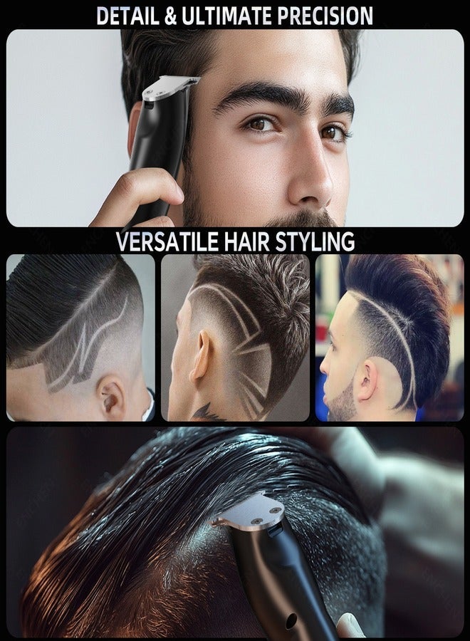 ENCHEN Hummingbird Professional Hair Clipper – High Power 10W, Stainless Steel T-Blade, 120-Min Runtime, UBS-B Charging, Ultra-Low Noise, Intelligent Anti-Clip System, Plug & Trim – Black - Image 2